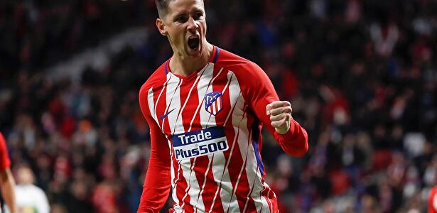 Fernando Torres en su última etapa con el Atlético. | EFE