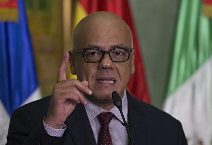 Jorge Rodríguez, ministro chavista de Comunicación e Información. | EFE