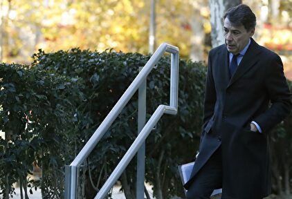 González, en una de sus comparecencias en la Audiencia Nacional. | EFE