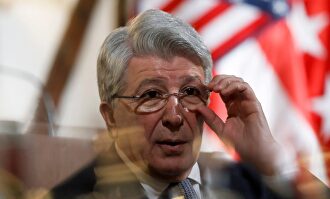 Enrique Cerezo, presidente colchonero. |  EFE