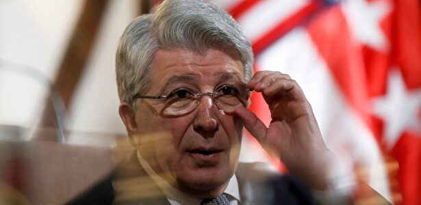 Enrique Cerezo, presidente colchonero. |  EFE