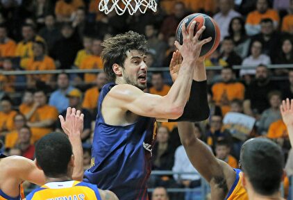 Ante Tomic, en un partido con el Barcelona. | EFE/Archivo