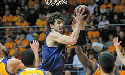 Ante Tomic, en un partido con el Barcelona. | EFE/Archivo