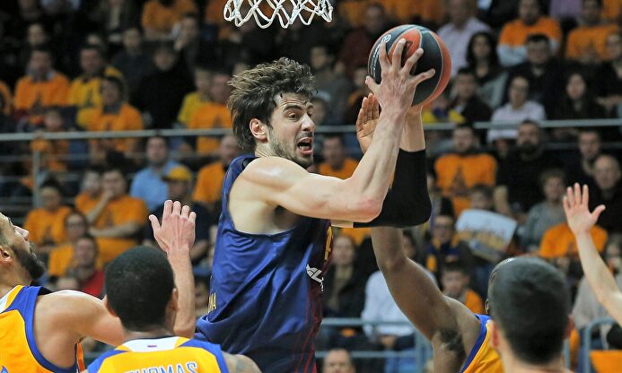 Ante Tomic, en un partido con el Barcelona. | EFE/Archivo