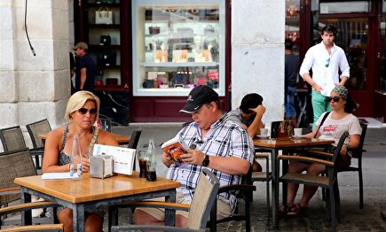 Turistas en Madrid | Europa Press