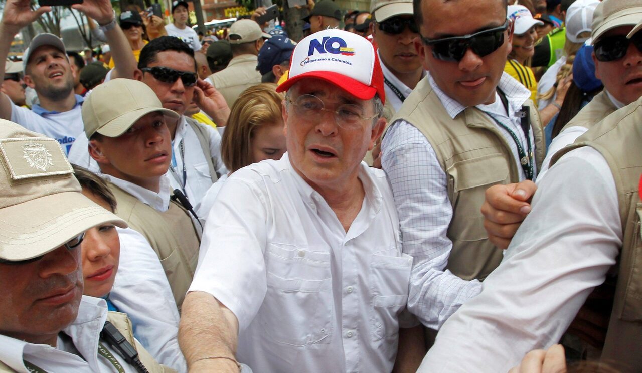 Álvaro Uribe, en una imagen de archivo. | Cordon Press