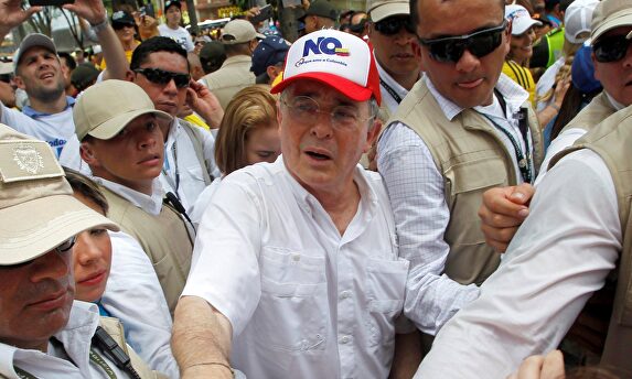 Álvaro Uribe, en una imagen de archivo. | Cordon Press