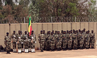 Un grupo de militares malienses. | JAB