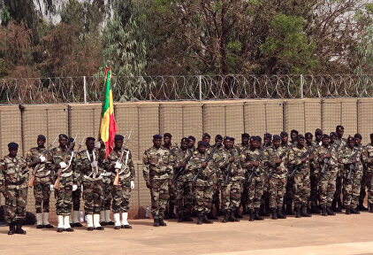 Un grupo de militares malienses. | JAB