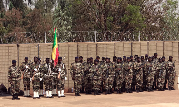 Un grupo de militares malienses. | JAB