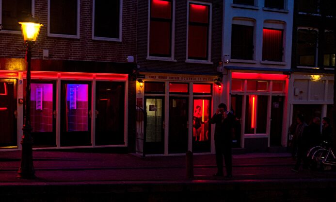 Una imagen del Barrio Rojo de Ámsterdam. |  Alamy