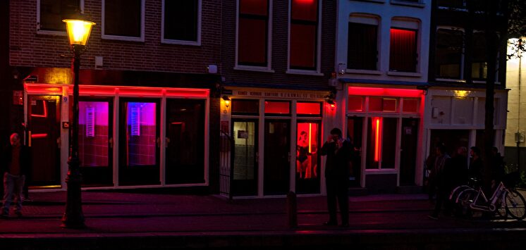Una imagen del Barrio Rojo de Ámsterdam. |  Alamy