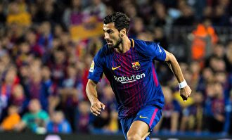 André Gomes, en un partido con el Barcelona. |  Archivo