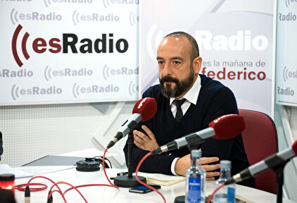 Jordi Cañas en una de sus útilmas visitas a esRadio | David Alonso Rincón