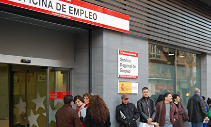Desempleados en una imagen de archivo |  Ical