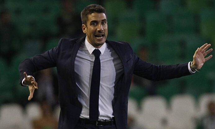 Julio Velázquez en su época con el Betis. | EFE