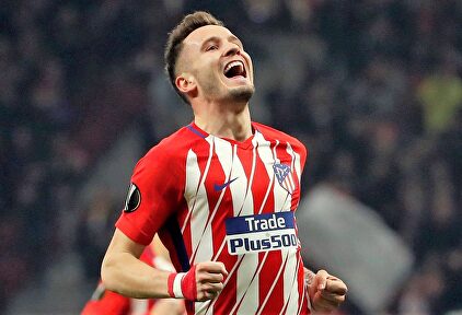 Saúl celebra un gol con el Atlético de Madrid. | EFE/Archivo