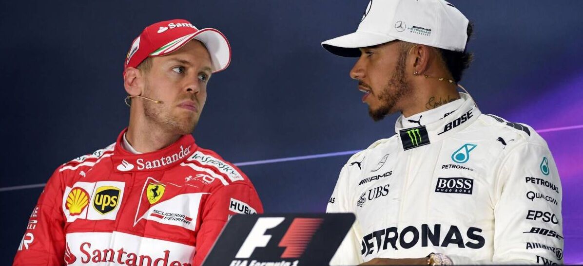 Tremendo 'zasca' de Hamilton a Vettel en plena rueda de prensa ...