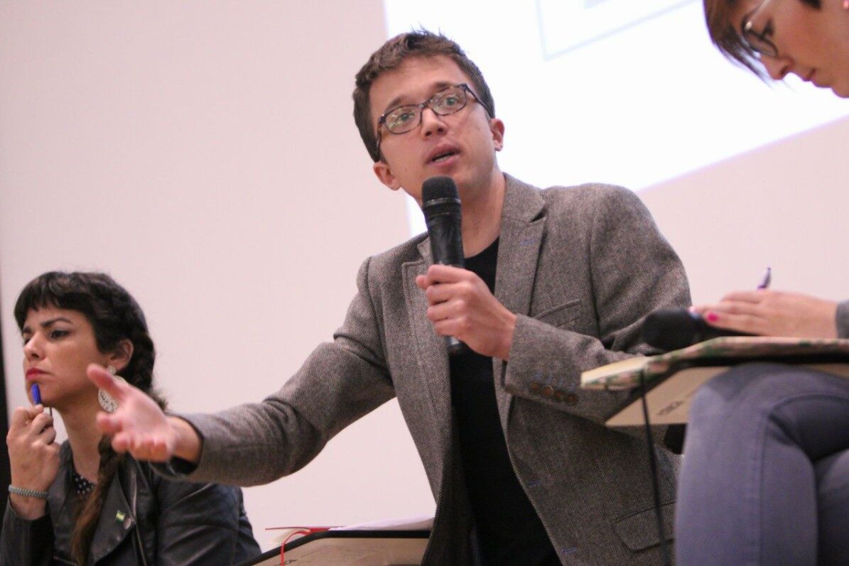 Errejón y Rodríguez en un acto público. |  Twitter