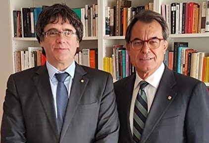 Puigdemont y Artur Mas. |  Instagram @Arturmas