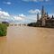 El Ebro a su paso por la Basílica del Pilar