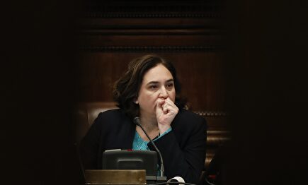 Ada Colau, contra Amazon | EFE