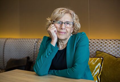 Manuela Carmena este martes | EFE