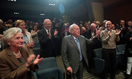 Reciente homenaje a Jordi Pujol |  EFE