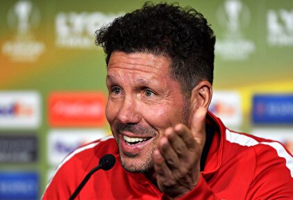 Diego Pablo Simeone, en rueda de prensa. |  EFE