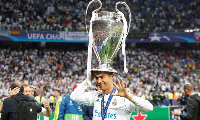 Cristiano en Kiev. |  EFE