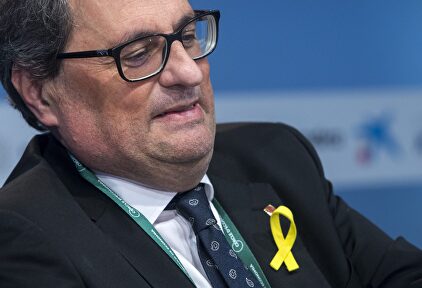 El presidente de la Generalidad, Quim Torra |  EFE