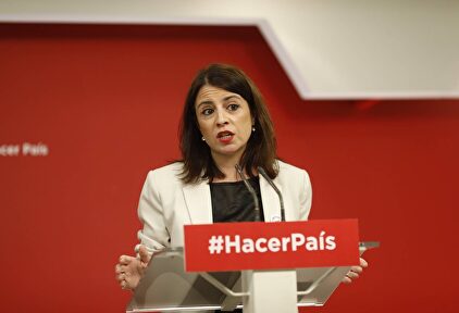 La portavoz del PSOE en el Congreso, Adriana Lastra. | Cordon Press