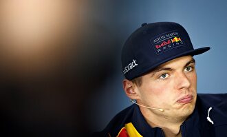 Max Verstappen, en rueda de prensa en Montreal. | EFE