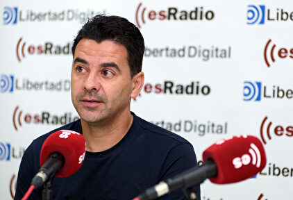 Míchel Sánchez, en una entrevista en esRadio. |  Archivo