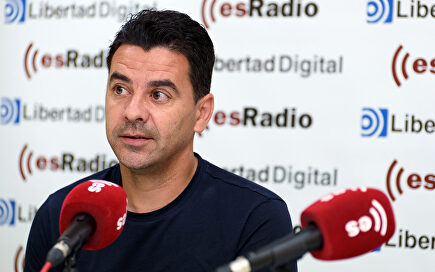 Míchel Sánchez, en una entrevista en esRadio. |  Archivo