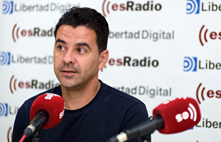 Míchel Sánchez, en una entrevista en esRadio. |  Archivo