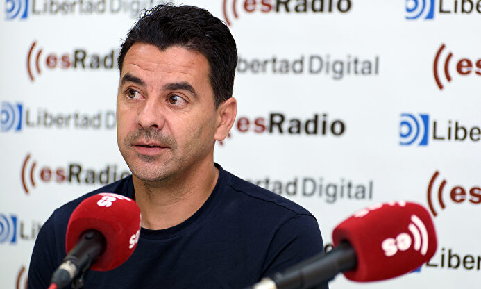 Míchel Sánchez, en una entrevista en esRadio. |  Archivo