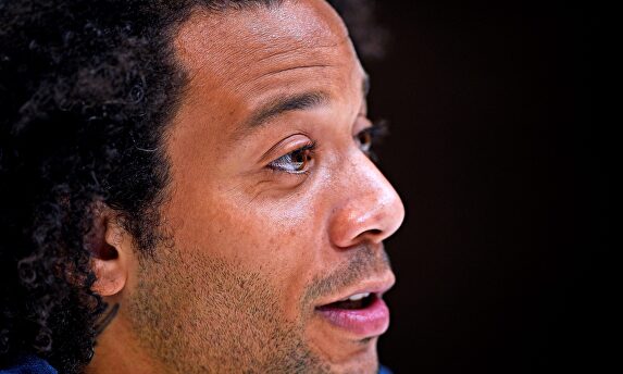 Marcelo superó un ataque de ansiedad en Kiev. |  EFE