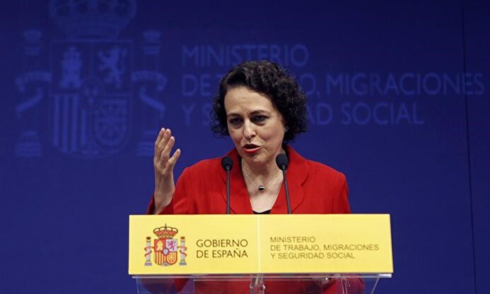 La Ministra de Trabajo, Magdalena Valerio |  EFE