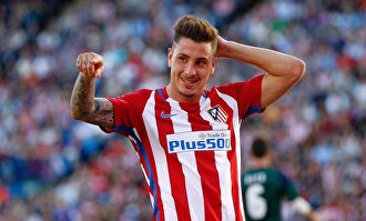 José María Giménez, en un partido con el Atlético de Madrid. | EFE