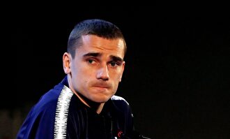 Griezmann, concentrado con la selección francesa. | EFE