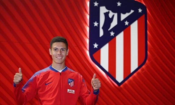 Nehuén Pérez, jugador del Atlético de Madrid, cedido en Portugal. | EFE