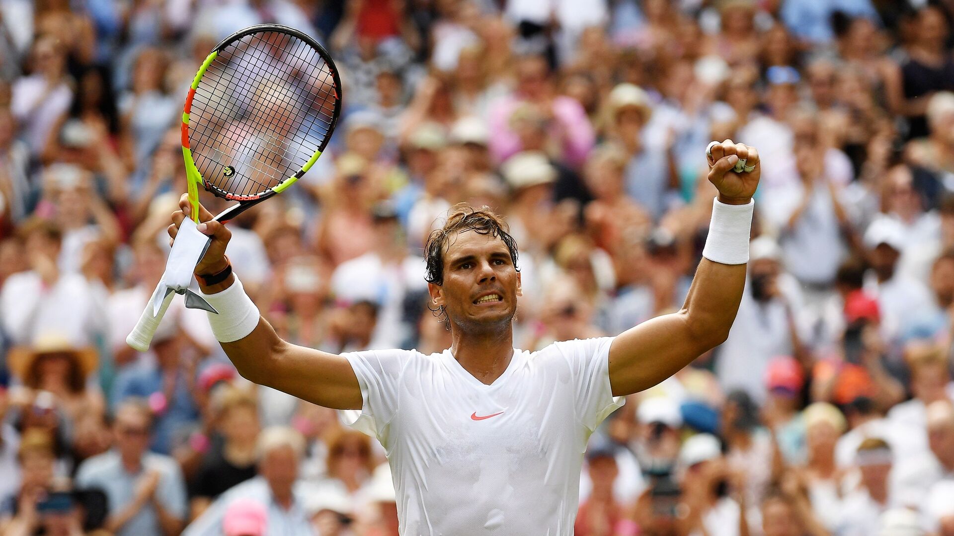 Rafa Nadal, a tercera ronda en Wimbledon y a una victoria de conservar