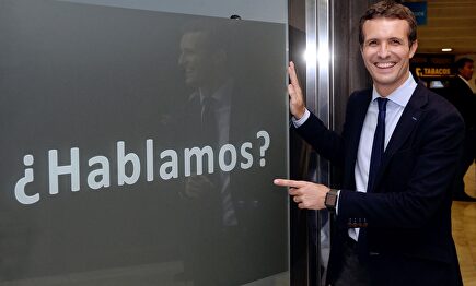 Pablo Casado sigue guardando silencio. |  EFE