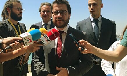 Pere Aragonès |  Europa Press