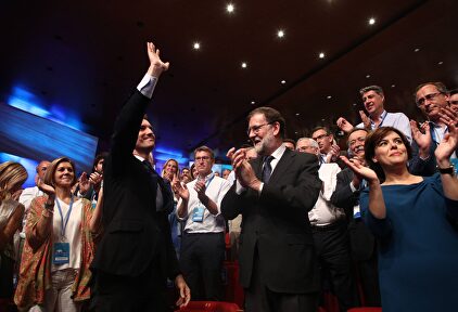El presidente del PP, Pablo Casado, el día que fue elegido. |  Cordon Press