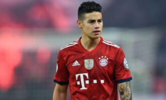 James con el Bayern. |  EFE