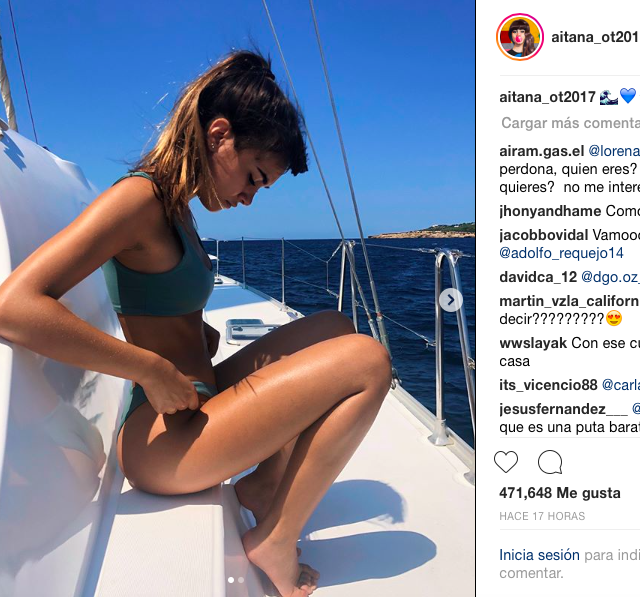 Aitana Revoluciona Las Redes Sociales Con Su Espectacular Posado En Bikini Chic