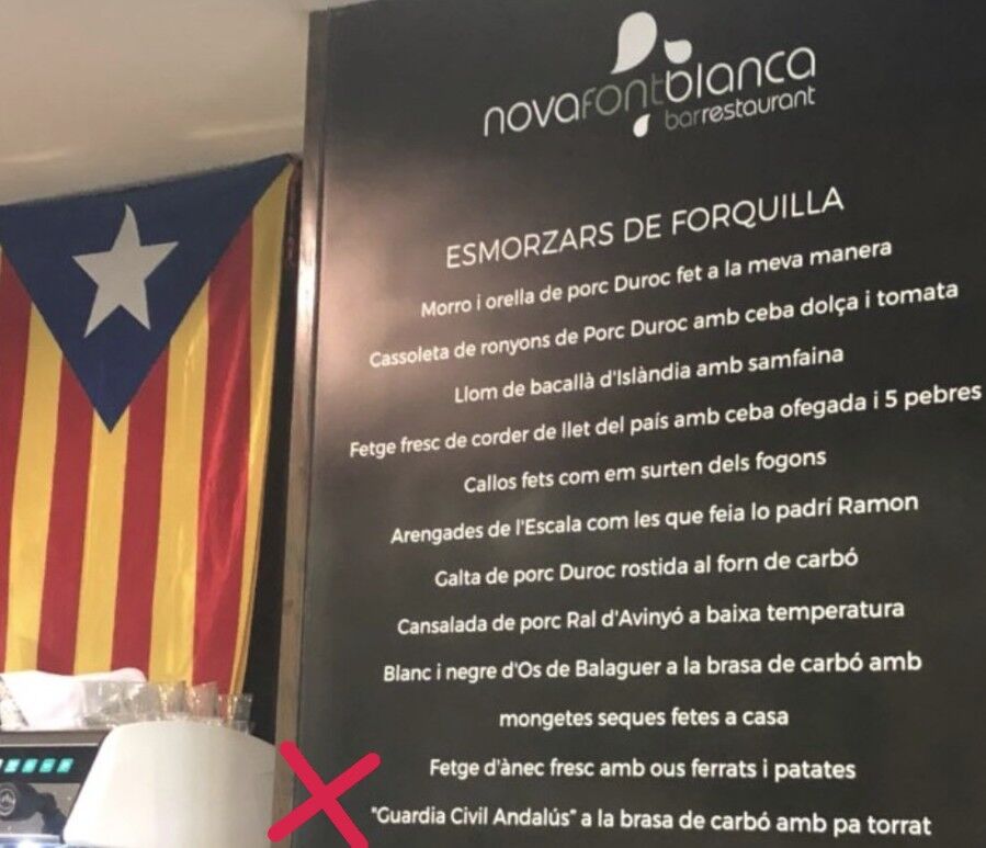 Carta de Menú en español Nova-font-blanca-sterling