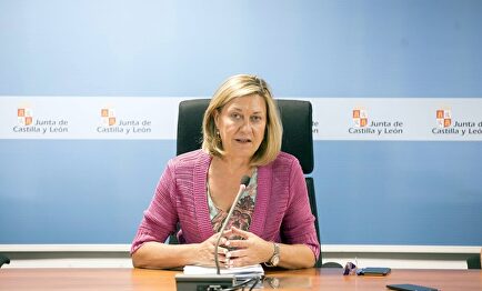 Pilar del Olmo, consejera de Hacienda de la Junta de Castilla y León |  Agencia ICAL